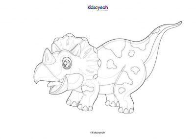 coloriage dinosaures
