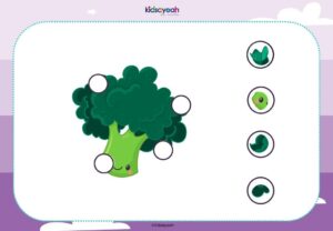 Jeux de puzzle pour enfant de légume 3