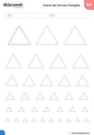 graphisme ms tracer les triangles
