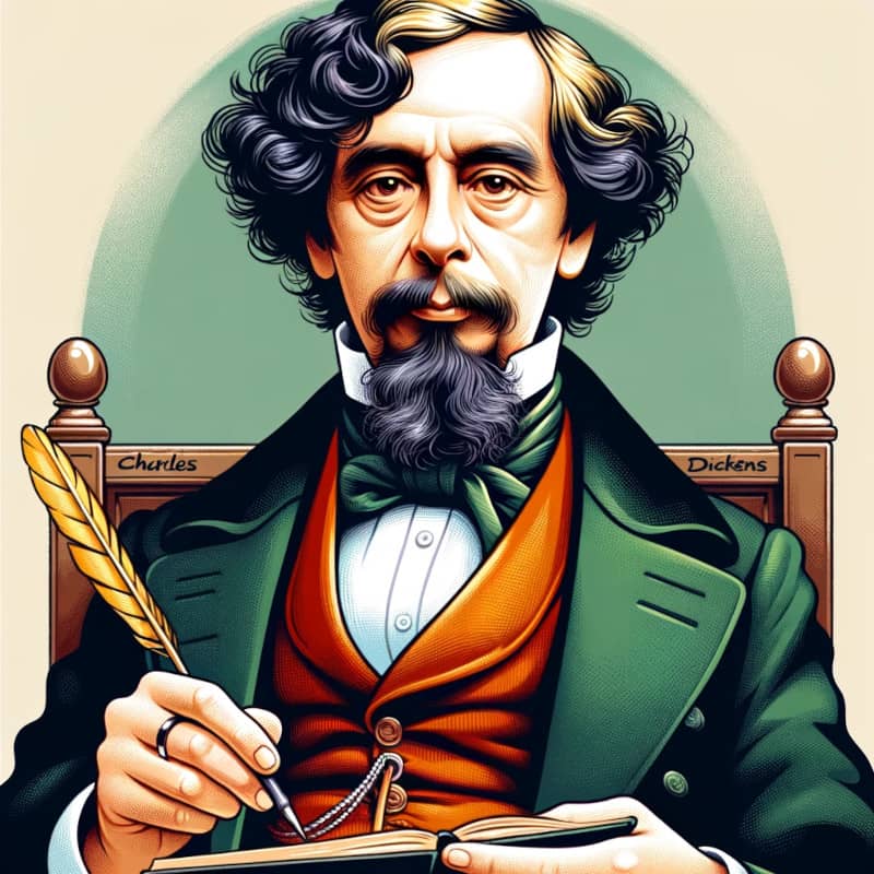 Portrait Charles Dickens