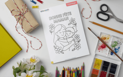 🎁 Coloriages et bricolages pour la fête des mères : 5 idées simples et pleines d’amour