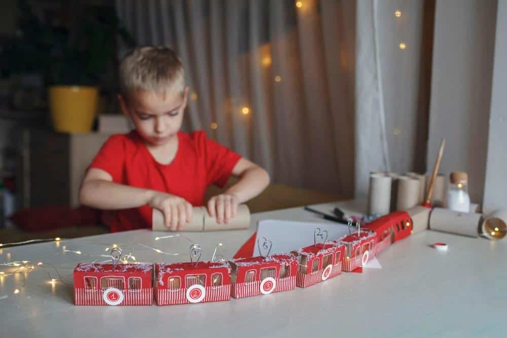enfants faire decoration noel