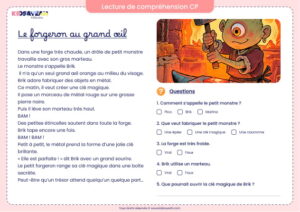 Histoire fantastique CP