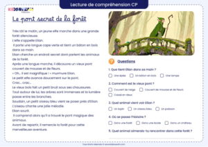 Lecture CP à imprimer