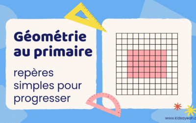 Géométrie au primaire : repères simples pour progresser