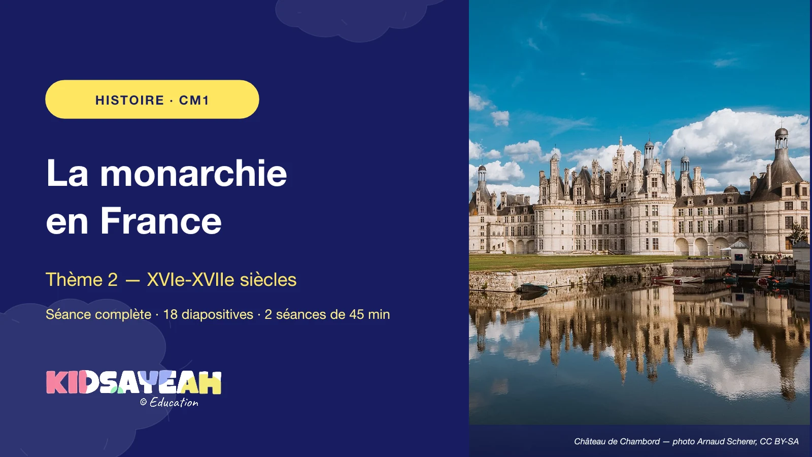 cours sur la monarchie CM1