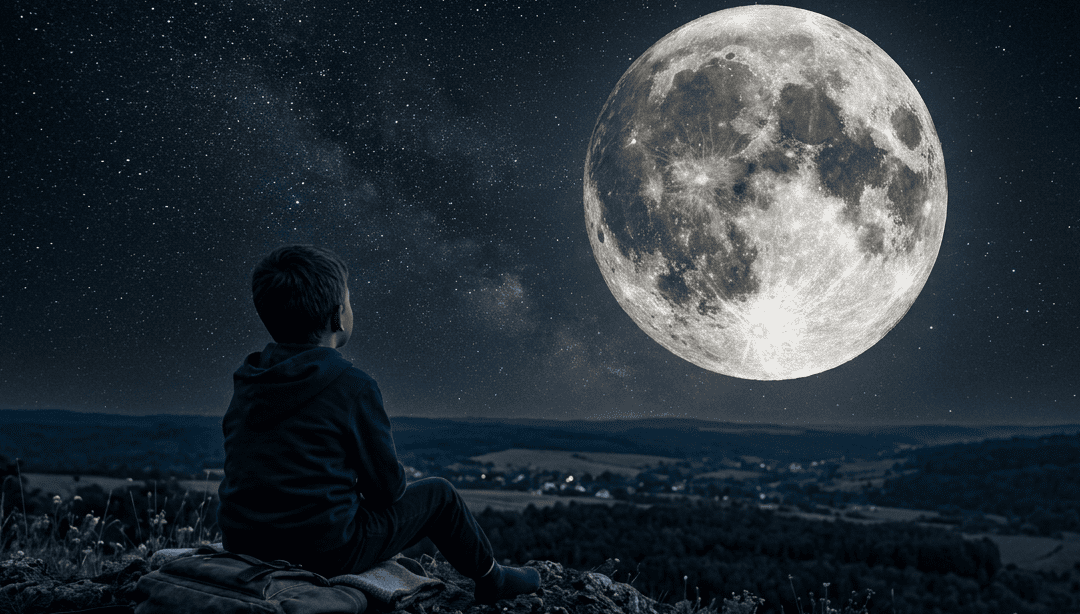 Pourquoi voit-on toujours la même face de la Lune ?