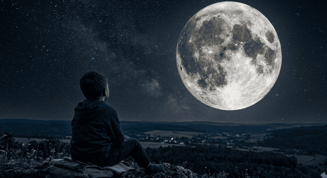 Pourquoi voit-on toujours la même face de la Lune Pourquoi voit-on toujours la même face de la Lune ?