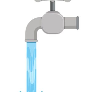 Robinet imprimable pour activité lavage des mains