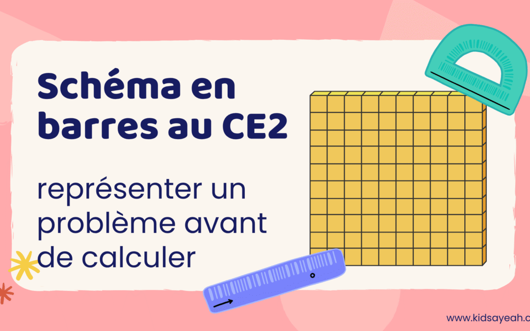 Schéma en barres au CE2 : représenter un problème avant de calculer