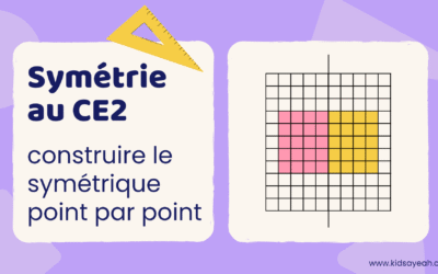 Symétrie au CE2 : construire le symétrique point par point