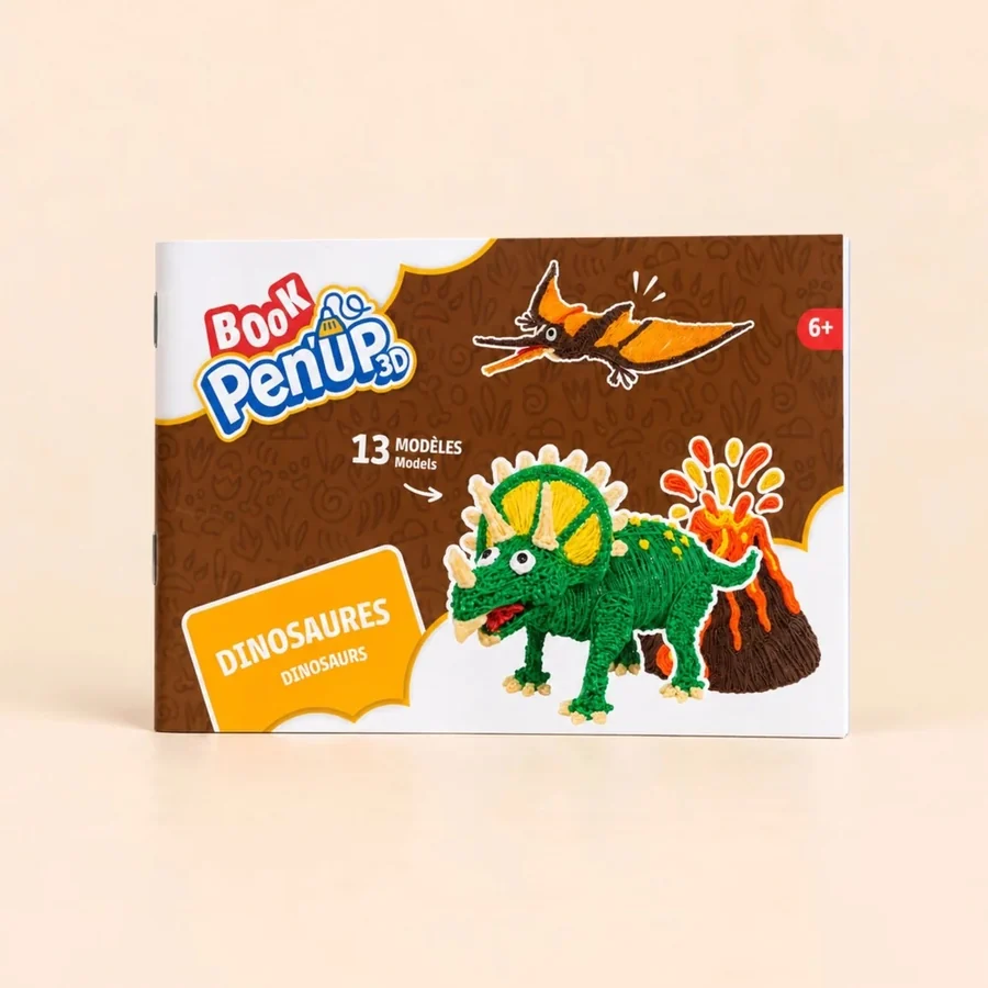 Le Livret Dinosaures Pen’Up 3D