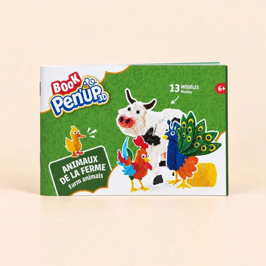 Livret Animaux de la Ferme Pen’Up 3D