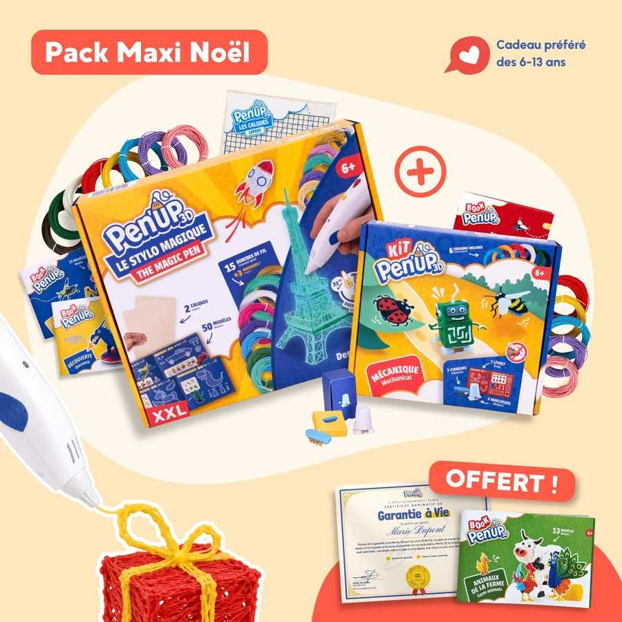 Pack Maxi de Noël Pen’Up 3D
