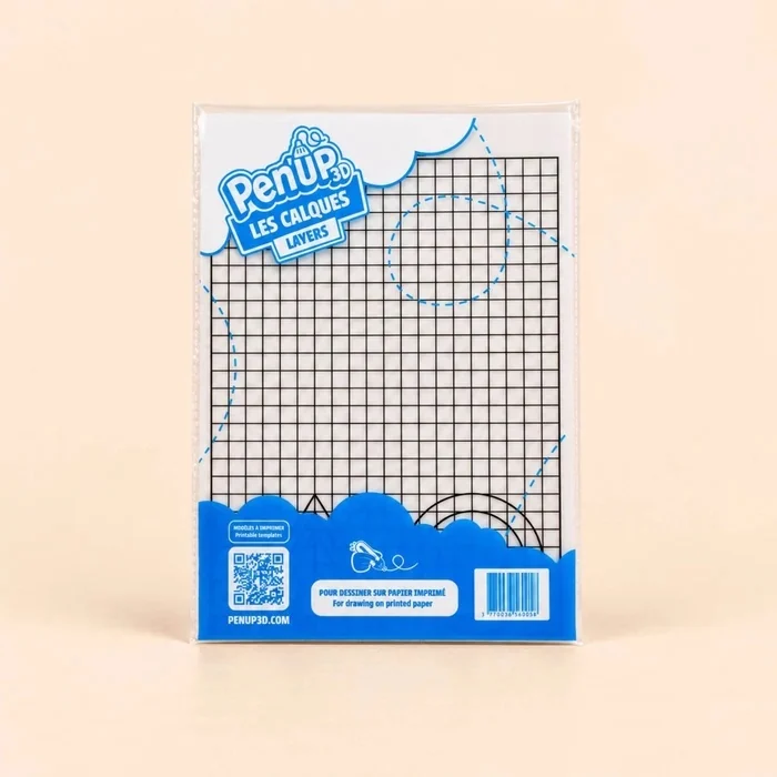 Pochoirs Pad’Up Pen’Up 3D